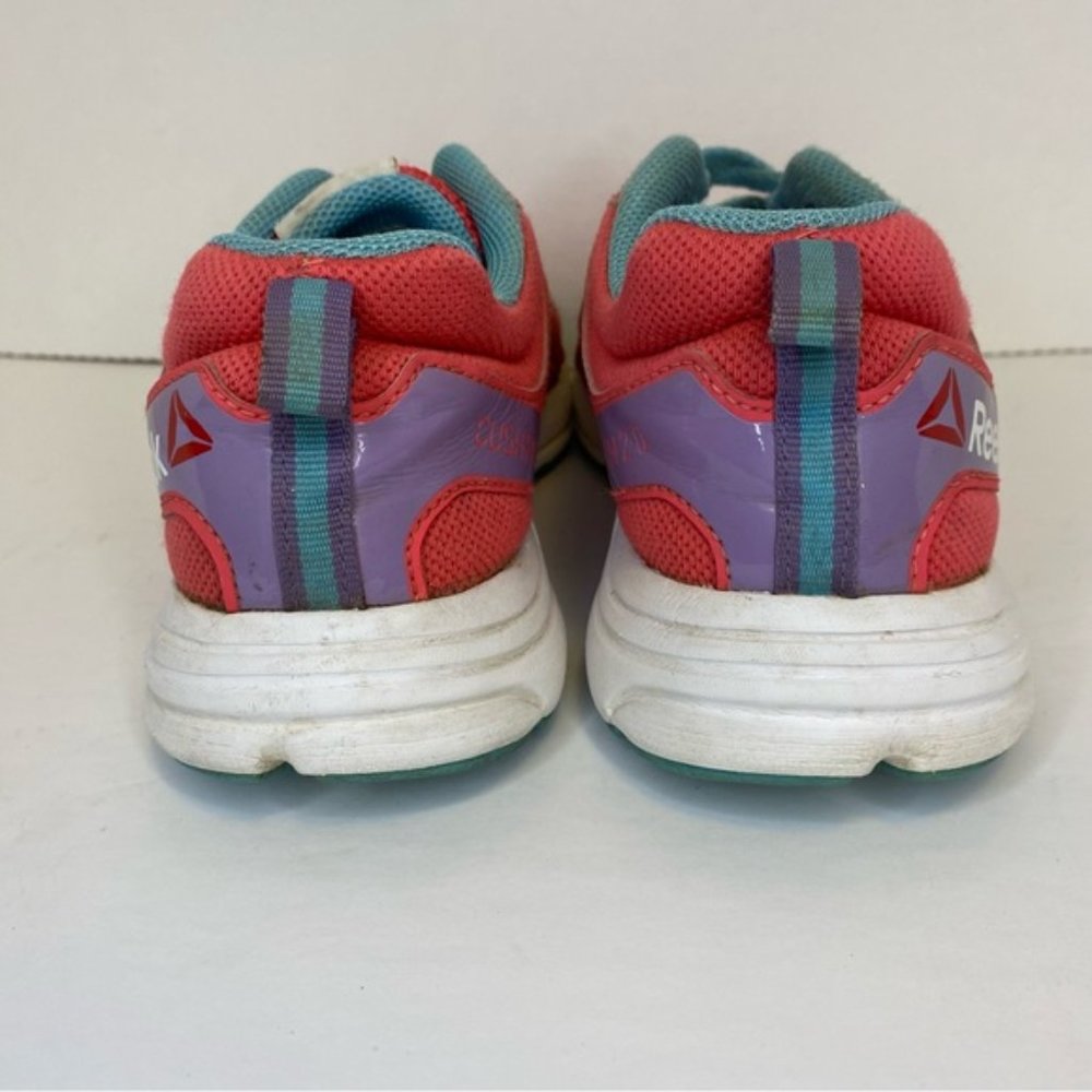 Reebok Zone Cushrun 2.0 Pink Running Shoe Sneaker Kids Youth Girl's Size 4 - Picture 9 of 11